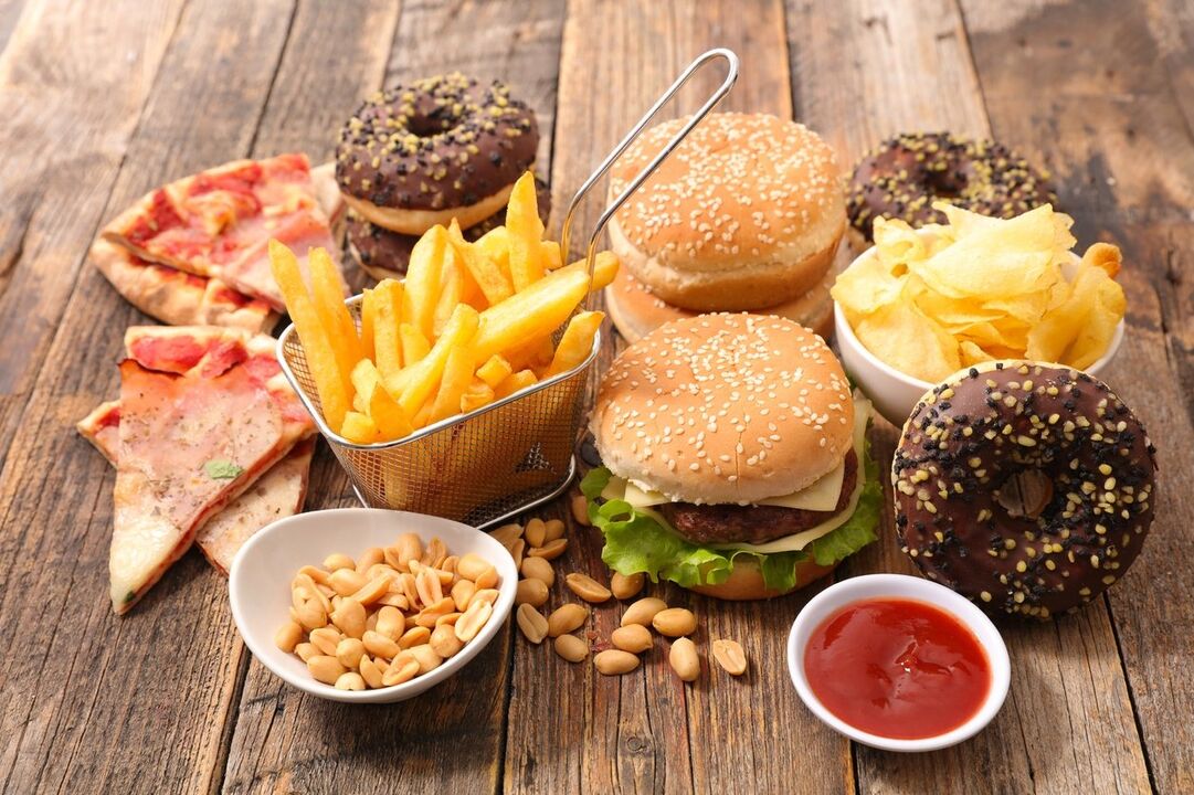 Forbidden Products on Buckway Diet