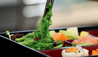 Salad and dries