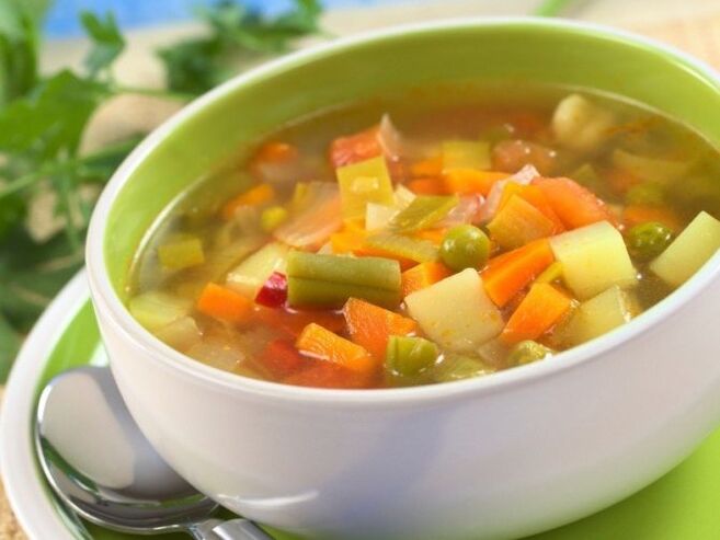 vegetable soup that burns fat